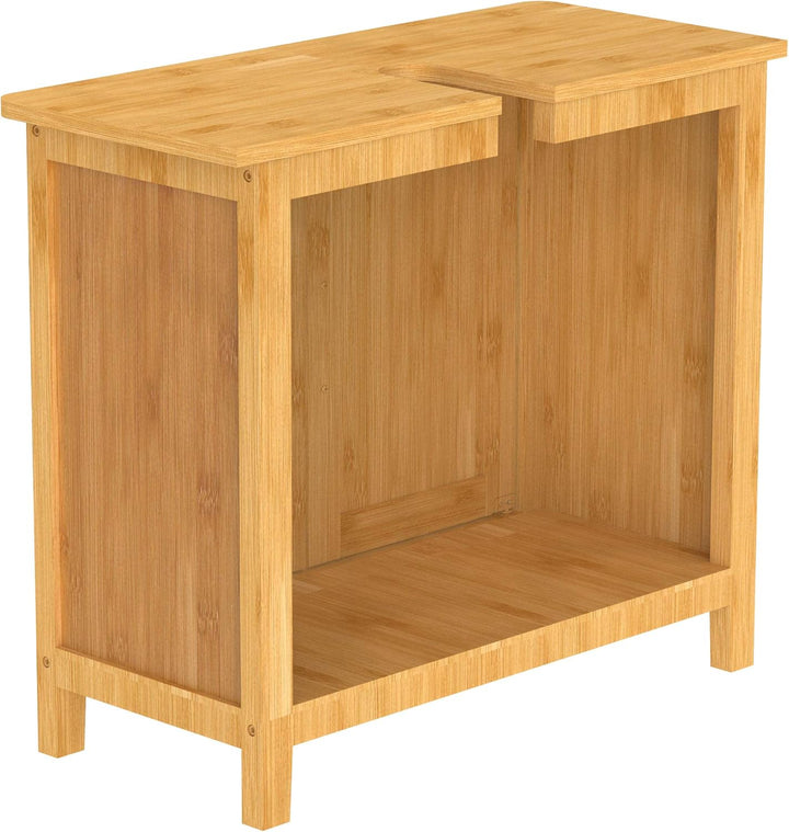 EISL BMBA02-WTU Bambus Waschbecken Unterschrank Waschbeckenunterschrank, Waschbeckenunterschrank