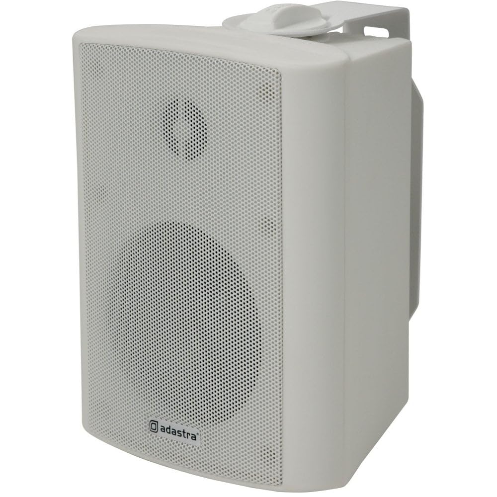 Adastra Lautsprecher, BP Serie, 5,25 Zoll (13,335 cm),100 V,90 W, wetterfest 4" weiss, 4" weiss