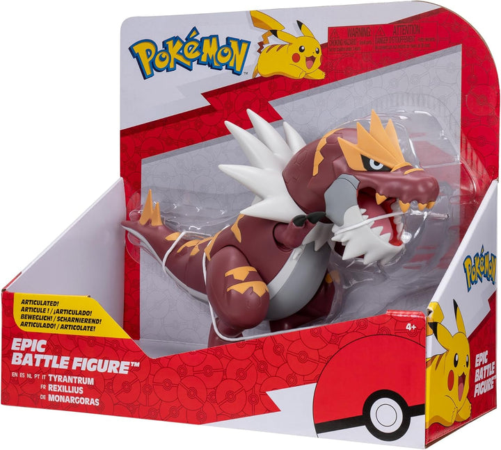 Pokemon PKW3422 - Epic Figure Monargoras, offizielle bewegliche Figur, 30 cm