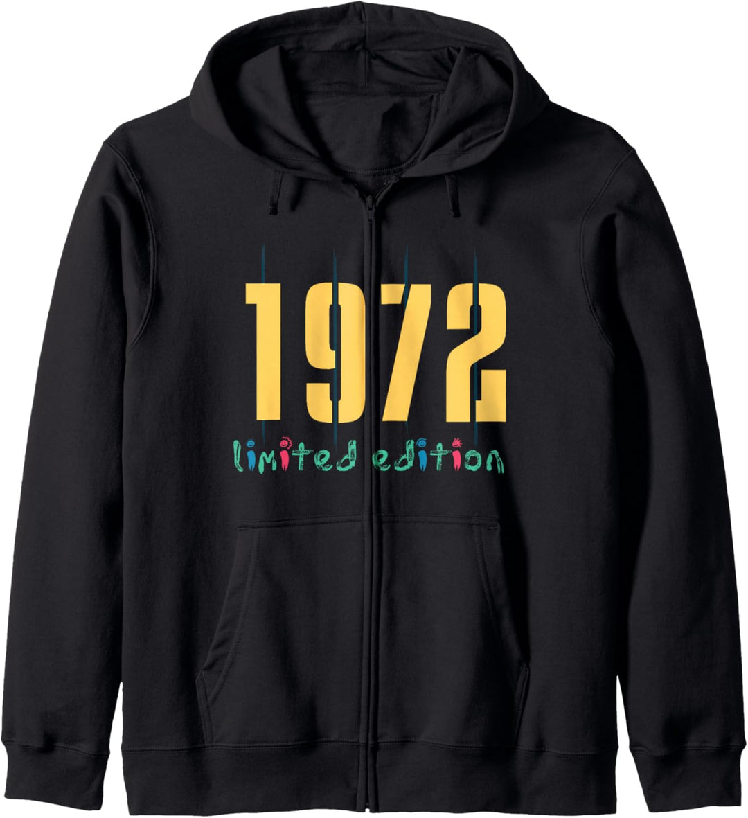 52. Geburtstag Mann Frau 52 Jahre 1972 Deko Lustig Geschenk Kapuzenjacke