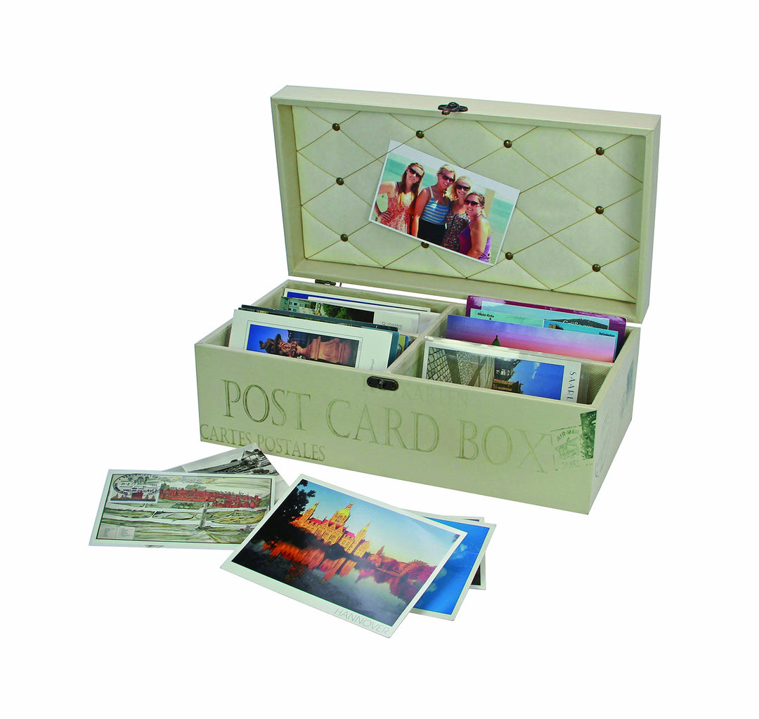 Postkarten-Sammelbox Retro-Style
