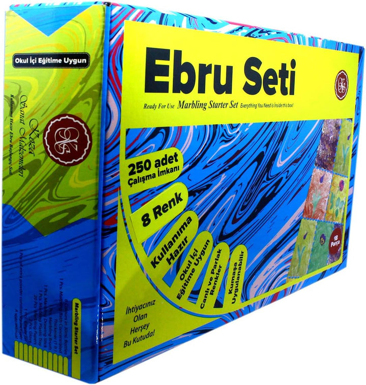KozaSanat Koza Art Fertigmarine Set A4 8 Farben