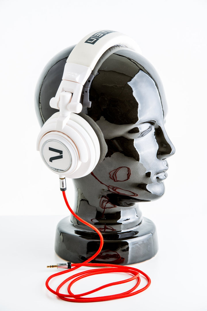 7even Headphone White/red