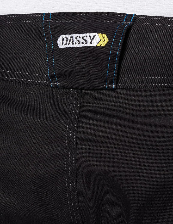 DASSY® Bilbao DASSY® Bilbao Warnschutz Weste - Grösse XS - NEONROT/ZEMENTGRAU 28W Schwarz/Anthrazitg