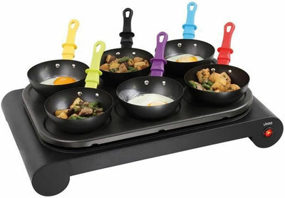 Domoclip DOM200 Crepes Maker Set 6 Mini Crepe Elektrisches