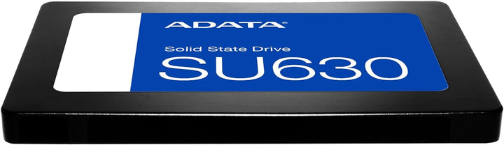 ADATA Ultimate SU630 - 960 GB, interne Solid-State-Drive mit QLC-3D-NAND-Flash, 2.5 Zoll, schwarz, 9