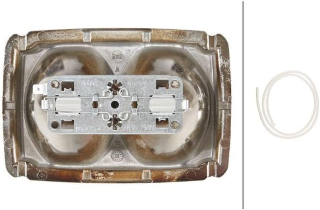 HELLA - Halogen-Arbeitsscheinwerfer - Double-Beam - 12/24V - Schraubanschluss/Anbau - 4-Punkt Befest