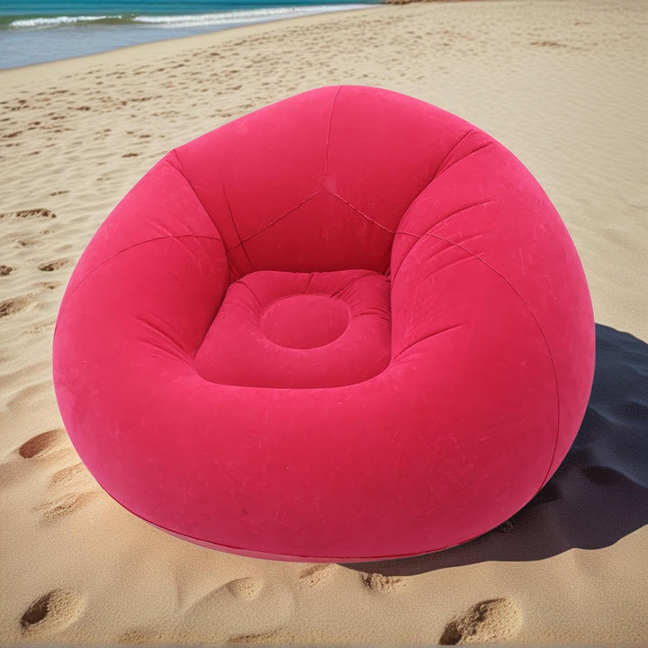 Luftsessel | Zusammenklappbares Tragbares Luftsofa | Gartenmöbel Zum Schlafen Entspannen Reisen Pool