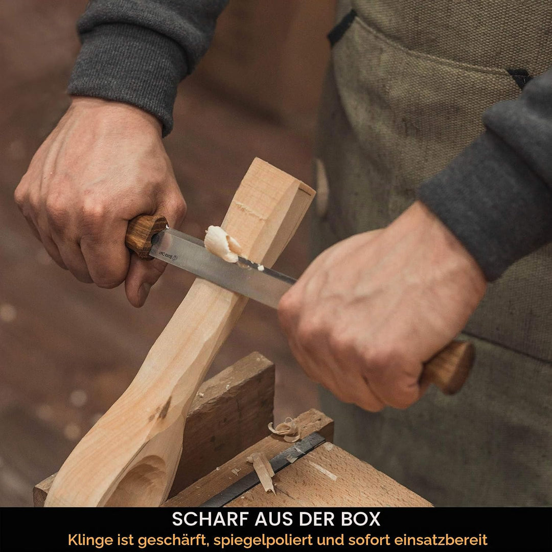 BeaverCraft Zugmesser DK1-11cm gerade Rasur Holzschnitzerei Werkzeuge Holzbearbeitung Handwerkzeug H