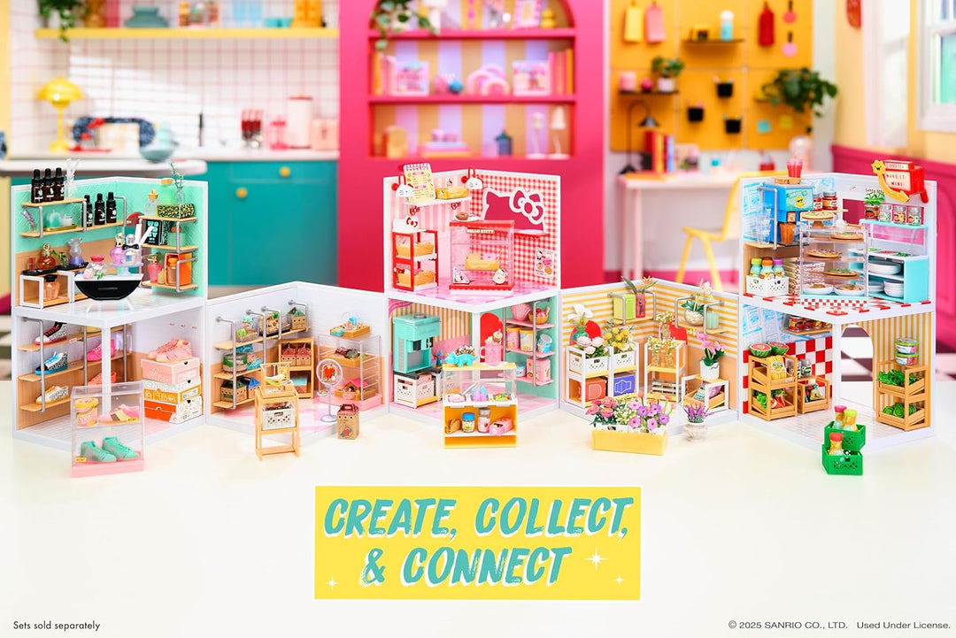 MGA's Miniverse Make It Mini Spaces Hello Kitty – Baukasten, Individuell Gestalten, Bastelei, Raum,