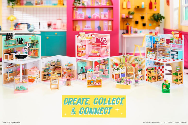 MGA's Miniverse Make It Mini Spaces Hello Kitty – Baukasten, Individuell Gestalten, Bastelei, Raum,
