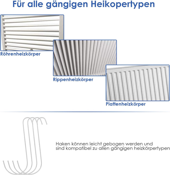 EINFEBEN Heizkörper Keramik Luftbefeuchter Wasserverdunster für die Heizung – 8 Stück Luftbefeuchter