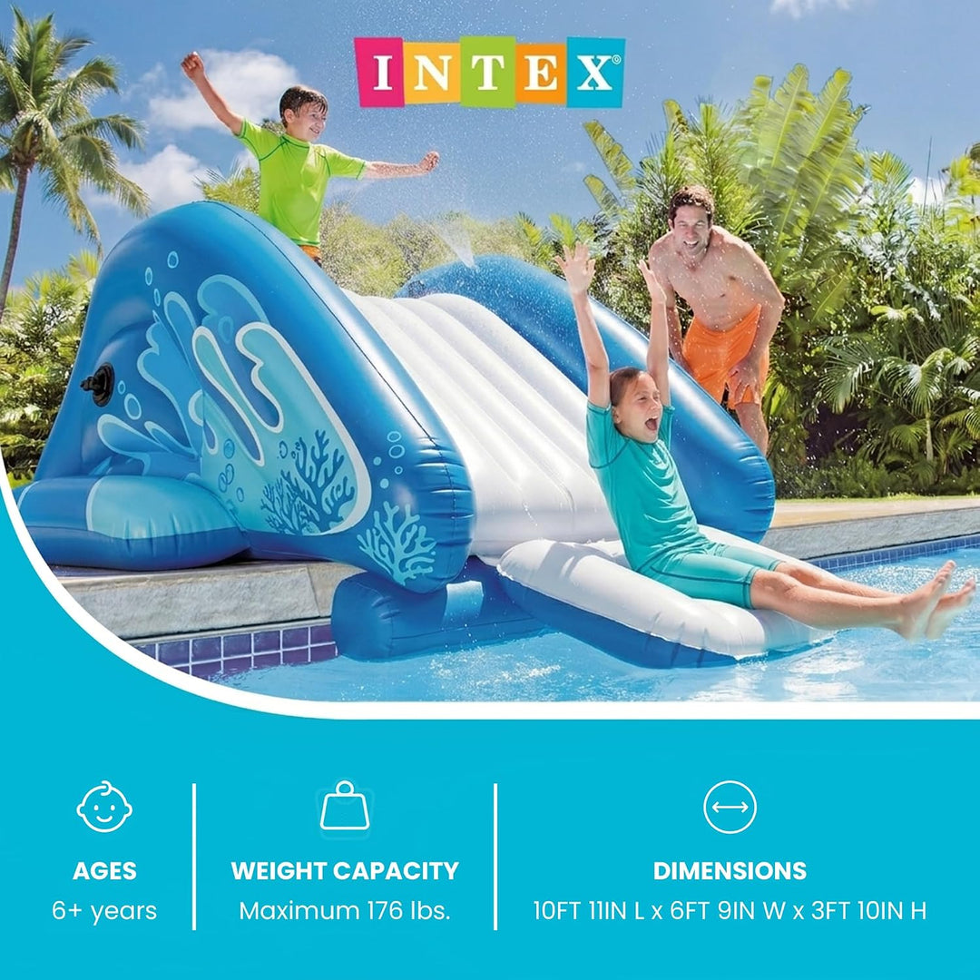 Intex Kool Splash Inflatable Swimming Pool Water Slide Accessory | 58851EP by Unbranded*