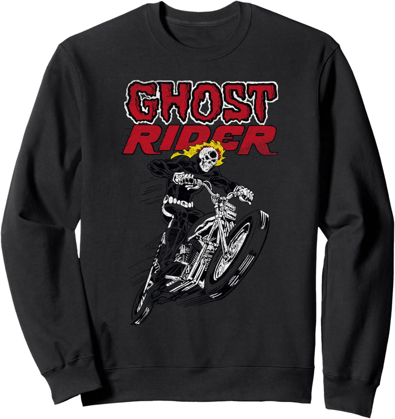 Marvel Ghost Rider Flames Sweatshirt