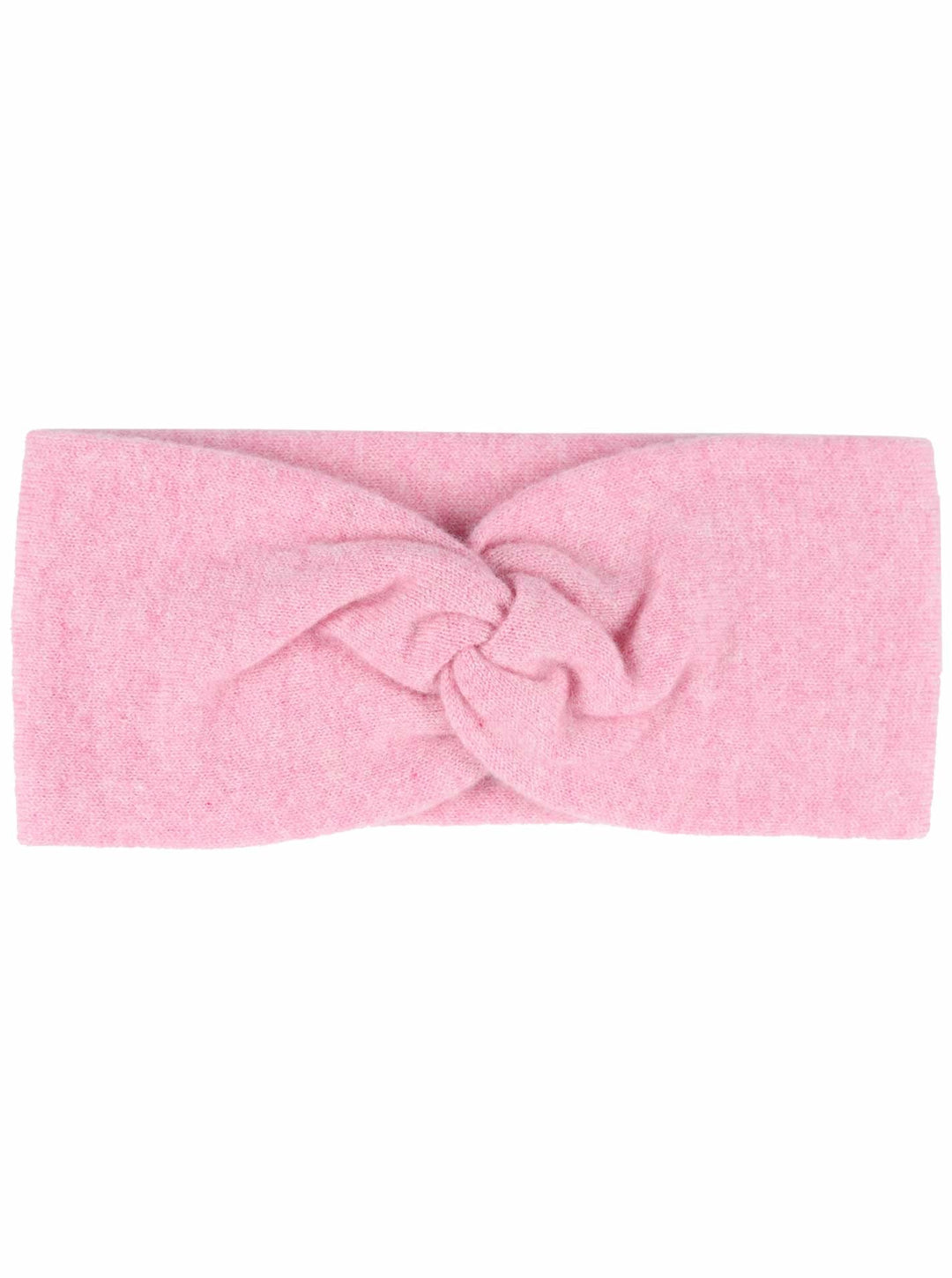 Zwillingsherz Stirnband aus 100% Kaschmir - Hochwertiges Strick-Kopfband im Uni Design für Damen Fra