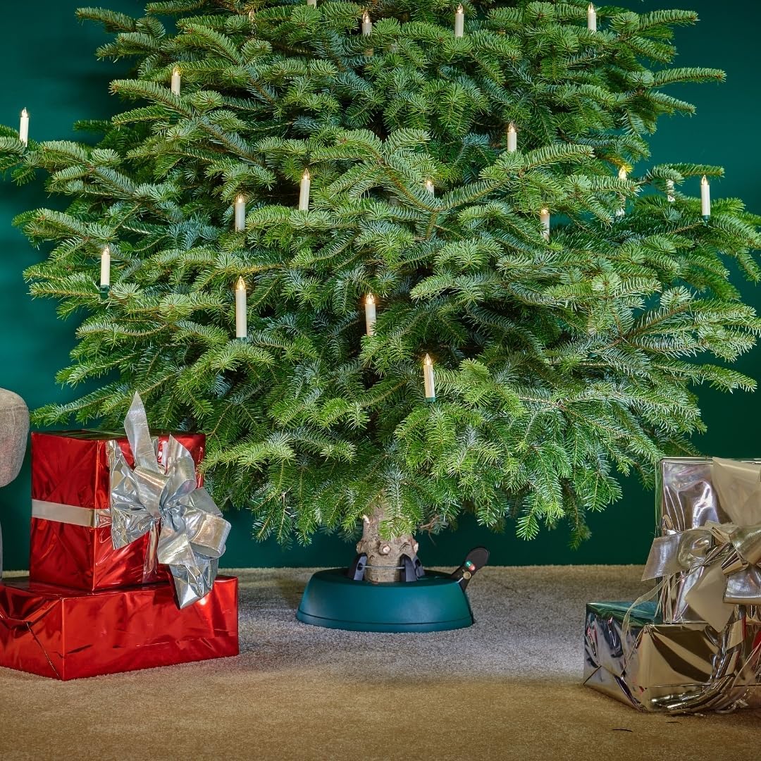 NIKO Baum Fix 200 Christbaumständer bis 2,0 m Baumhöhe Weihnachtsbaumständer mit 1,0 Liter Wassertan