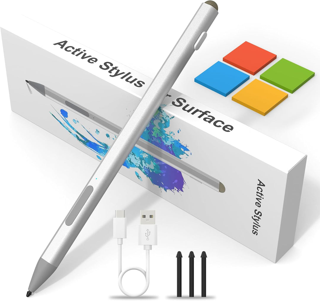 Surface Pen Stylus Stift für Microsoft Surface Pro 11/9/8/7/6/5/4/3, Surface Go 3/2/1 Surface Laptop
