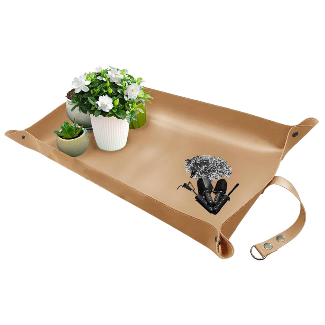 Pflanzmatte zum Umtopfen von Pflanzen wasserdichte Pflanzmatte aus Leder 43 x 76 cm (17 x 30 Zoll) F
