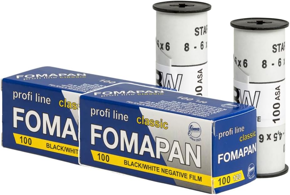 FOMAPAN Classic 100 120 2er Pack Rollfim 120er 2 Pack 100 ISO, Rollfim 120er 2 Pack 100 ISO