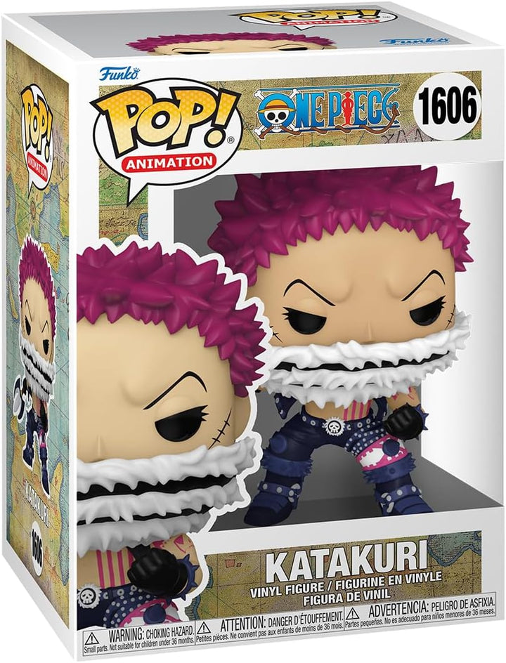 Funko POP! Animation: One Piece S8 - Monkey D. Luffy & POP! Animation: One Piece S8 - Katakuri - Vin