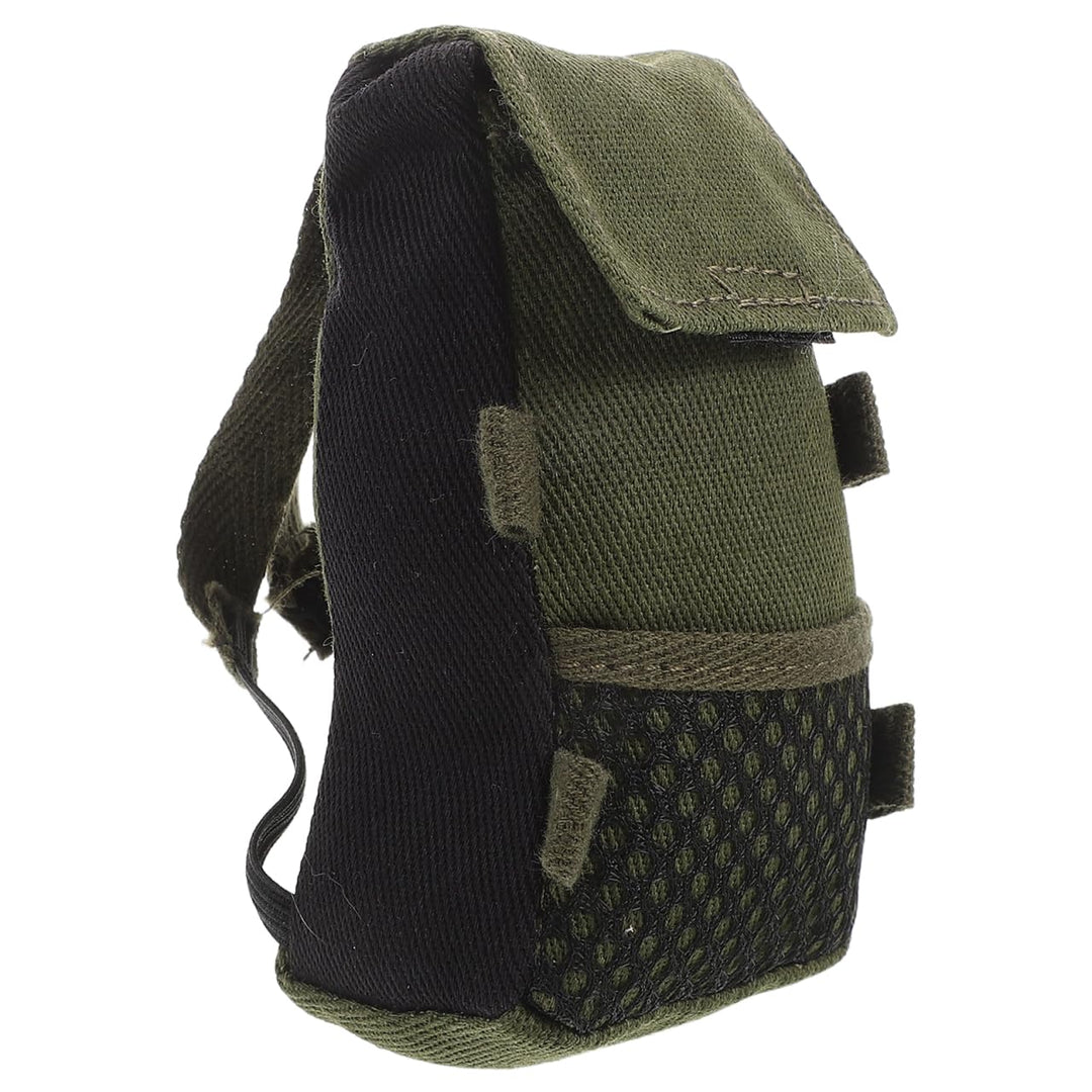 ibasenice Puppenrucksack Mini Rucksack Mädchen Puppen Schultaschen Kleiner Rollenspiel Miniatur Schu