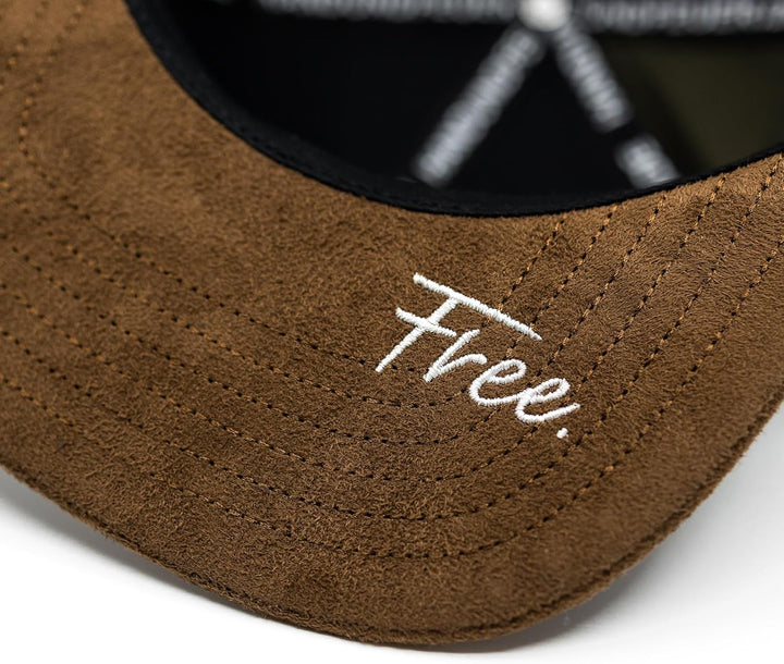 Hand und Feuer Snapback Cap Free Dunkelgrün Canvas One Size