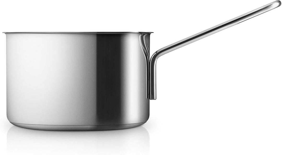 Eva Trio | Stainless Steel Topfset 4 St. 1,8 l 3,6 l 4,8 l & Pasta-Einsatz |Komplettes Set aus Töpfe