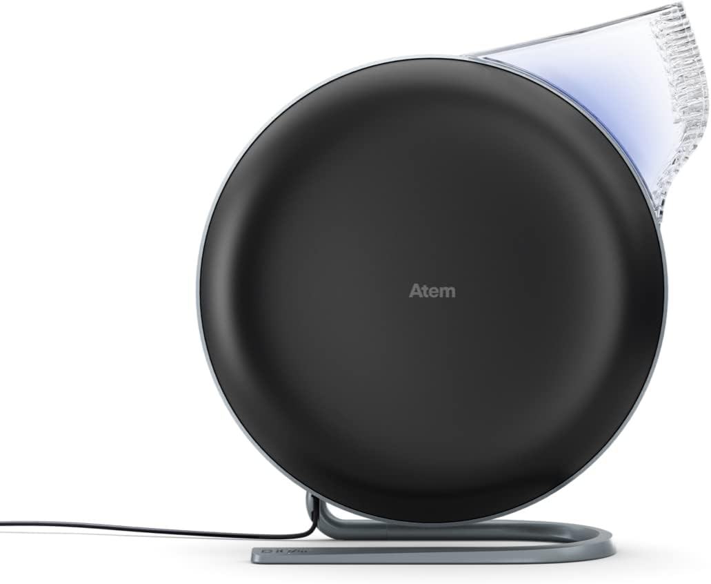 IQAir Smart Air Purifier- Klein, mobil, tragbar - Filtert hocheffektiv Luftschadstoffe, Viren, Staub