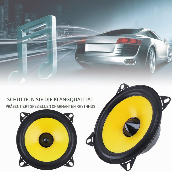 2 x 10 cm 60 W 2-Wege-Frequenz-Frequenz-Auto-Audio-Stereo-Lautsprecher Auto-Lautsprecher Autolautspr
