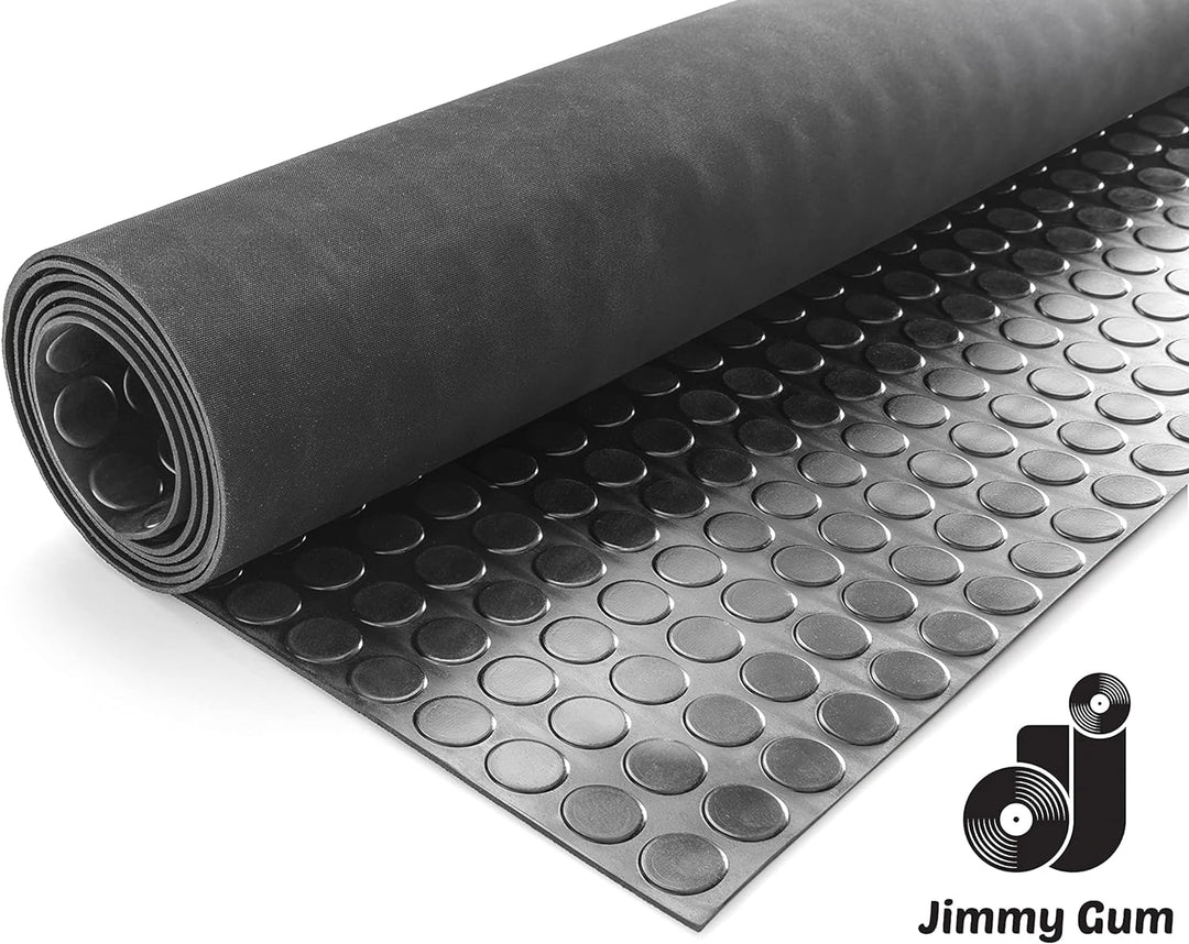 Jimmy Gum 8054144380018 Tappeto a bolle industriale Nero Schwarze Gummimatte