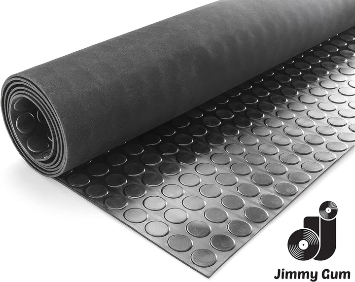 Jimmy Gum 8054144380018 Tappeto a bolle industriale Nero Schwarze Gummimatte