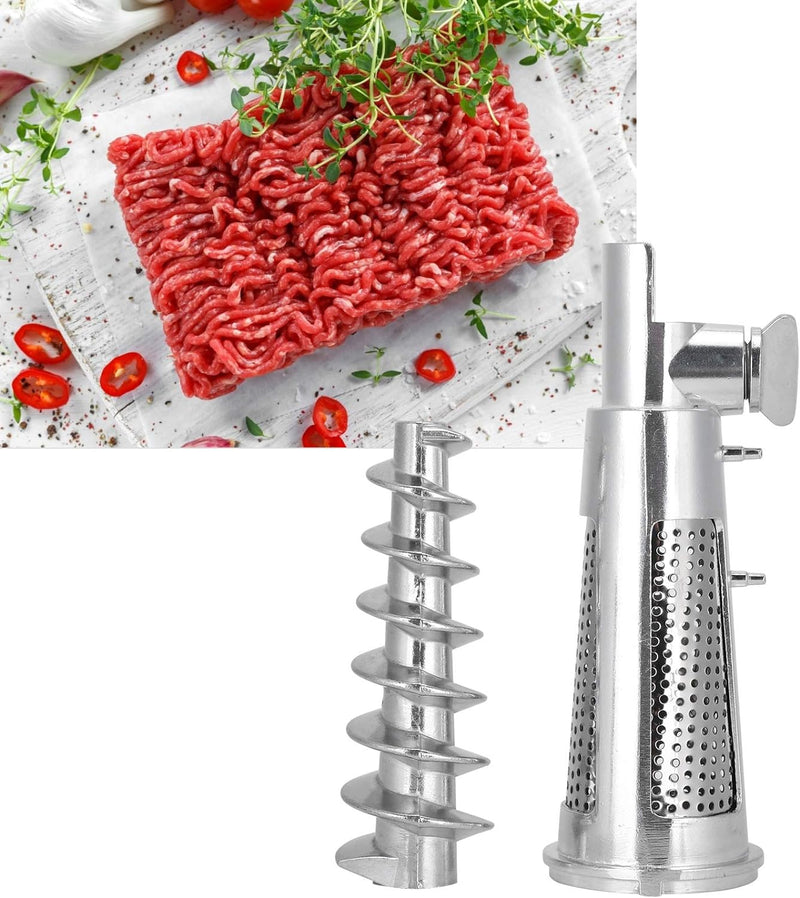 Entsafter Fleischwolf Zubehör Mixer Fleischwolf Teile für Zuhause Küche Essen Aluminiumlegierung Leb