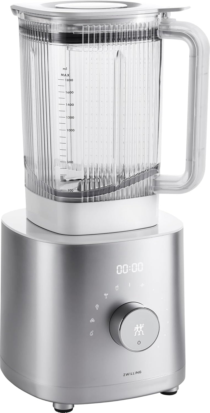 ZWILLING ENFINIGY Hochleistungsstandmixer 1.8 Liter, Mixer mit Edelstahl-Winglet-Klinge &amp; 1600-Watt-