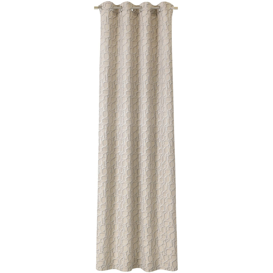 Joop! Living Ösenvorhang Ornamnet (beige, 140x250)