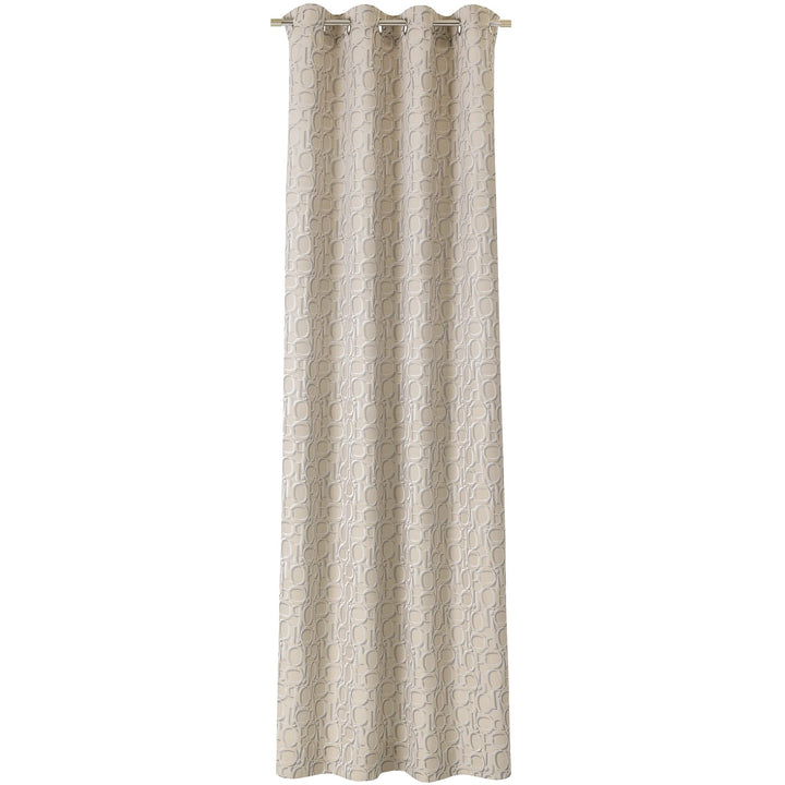 Joop! Living Ösenvorhang Ornamnet (beige, 140x250)