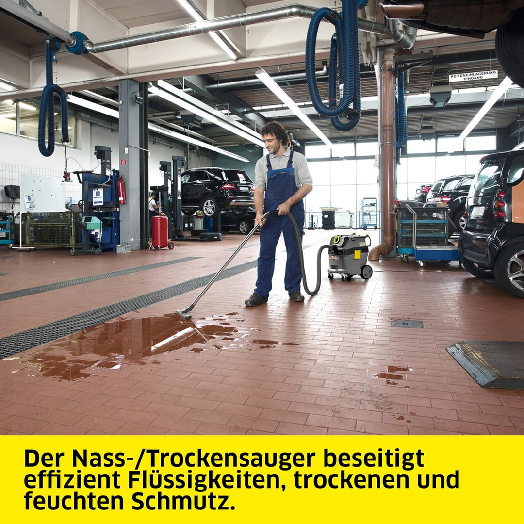 Kärcher Nass-/Trockensauger NT 30/1 Tact Te Adv L, Leistung: max. 1380 W, Kunststoffbehälter: 30 l,