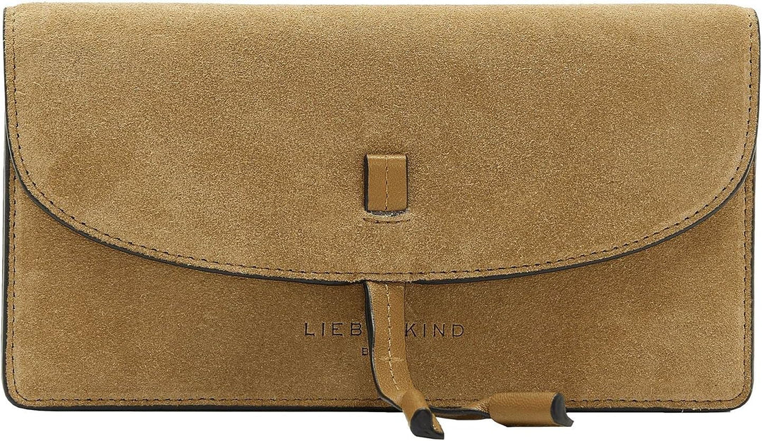 Liebeskind Damen Fab Suede Slam Geldbörse Sepia, Sepia