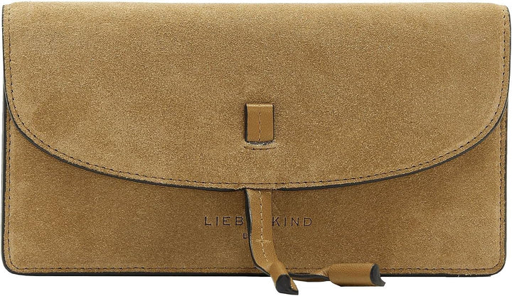 Liebeskind Damen Fab Suede Slam Geldbörse Sepia, Sepia