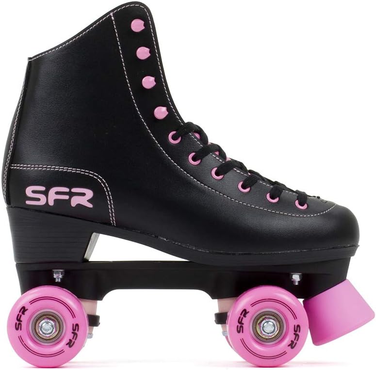 Unisex, Jugend SFR Figure Rollschuhe Kinder 37 Schwarz/Pink, 37 Schwarz/Pink