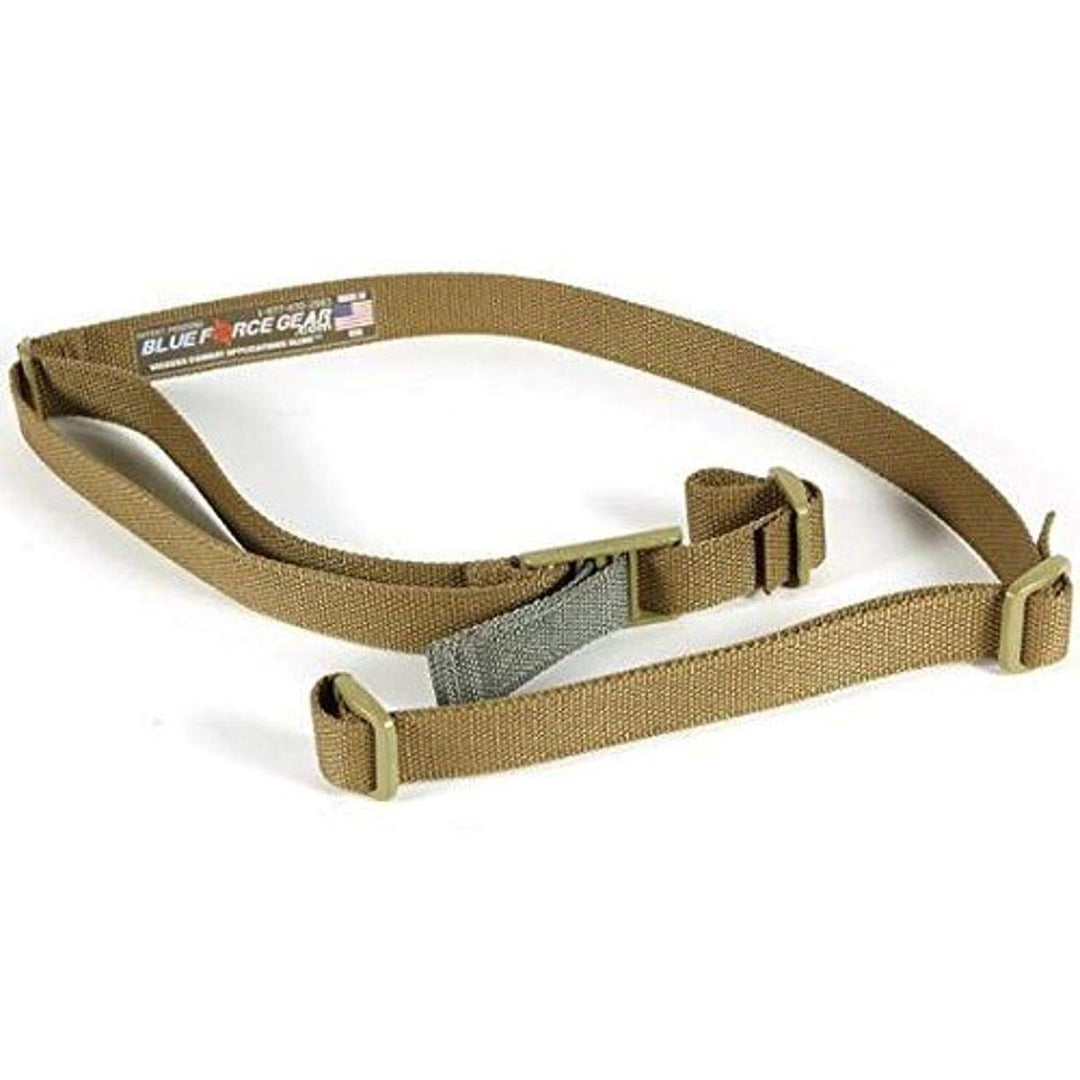 Blue Force Gear Vickers Combat Applications Schlingen, Nylon-Einsteller und Hardware Coyote Brown, C