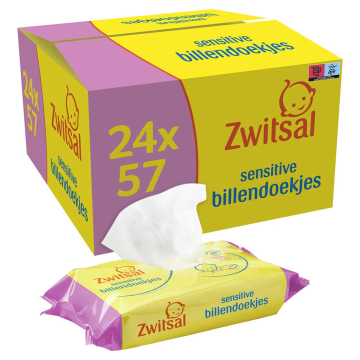 Zwitsal Baby Sensitive Billendoekjes 1368 stuks