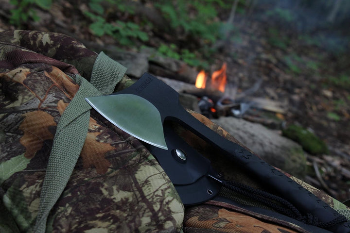 Schrade 0 SCAXE10 Full Tang Hatchet by