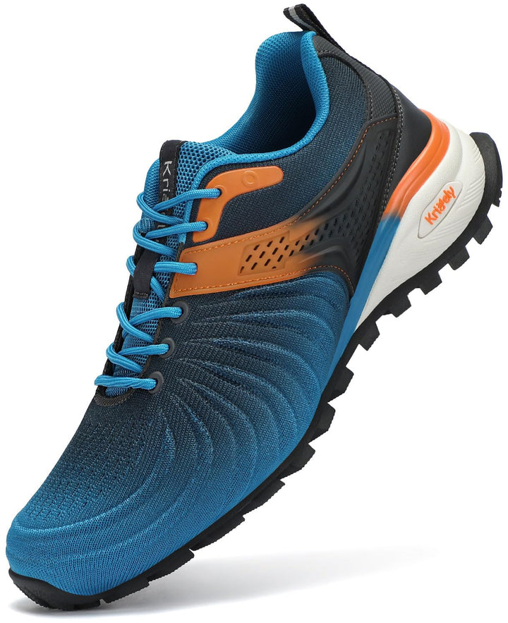 Kricely Traillaufschuhe Herren Laufschuhe Strassenlaufschuhe Sneaker Leicht Wanderschuhe Fitnessschu