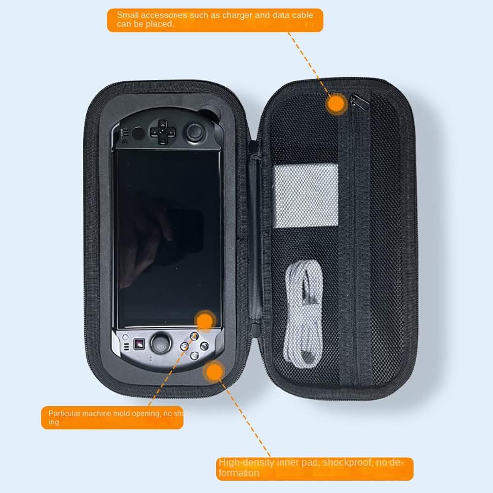 Voikoli Schutzhülle aus EVA, kompatibel mit GPD Win 4, stossfest, stilvoll und langlebig, Schwarz