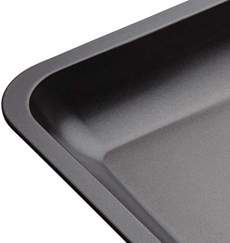 MasterClass Bräter mit PTFE-, PFOA- und BPA-freiem Antihaftbeschichtung, robuste, 1 mm dicke, abgesc