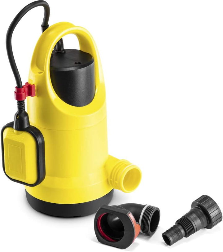 TROTEC Klarwasser-Tauchpumpe TWP 7506 E IPX8 Schutzart, 750 W, 13.000 l/h Förderleistung, Flachabsau