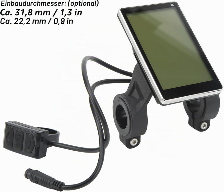 LCD Display 6 pin,Fahrradcomputer,Display Für Swagtron Eb7 Elektrofahrrad-Display Elektrisches Fahrr