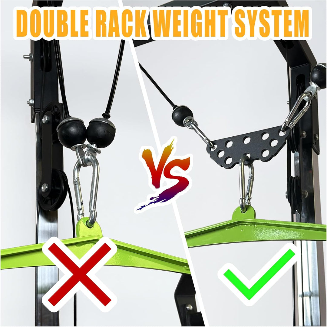 KORIKAHM Multi-Grip LAT Pull Down Bar für Home Gym Fitness, Spreizplatte LAT Pulldown Aufsätze für P