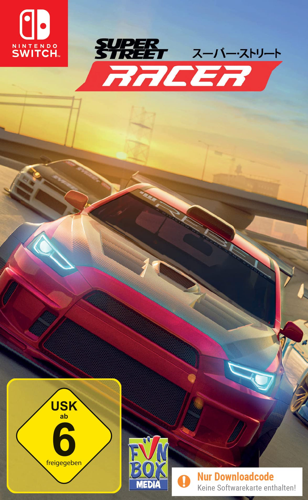 SUPER STREET RACER - The Game - Autorennen Simulation - Nintendo Switch