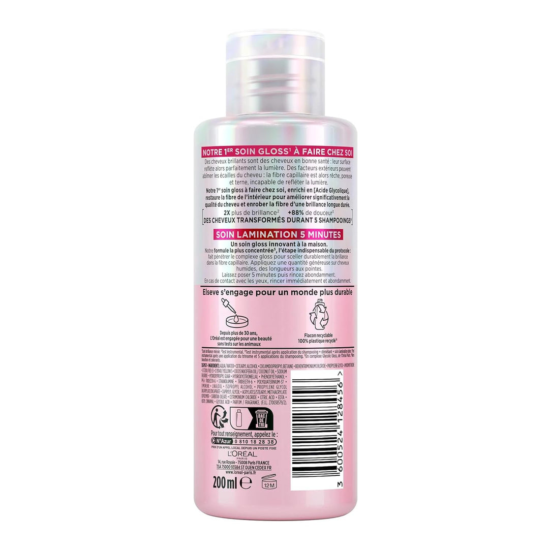 L'Oréal Paris - Komplette Haarpflegeroutine für trübes Haar - Shampoo + Entwirrung + Lamination Pfle